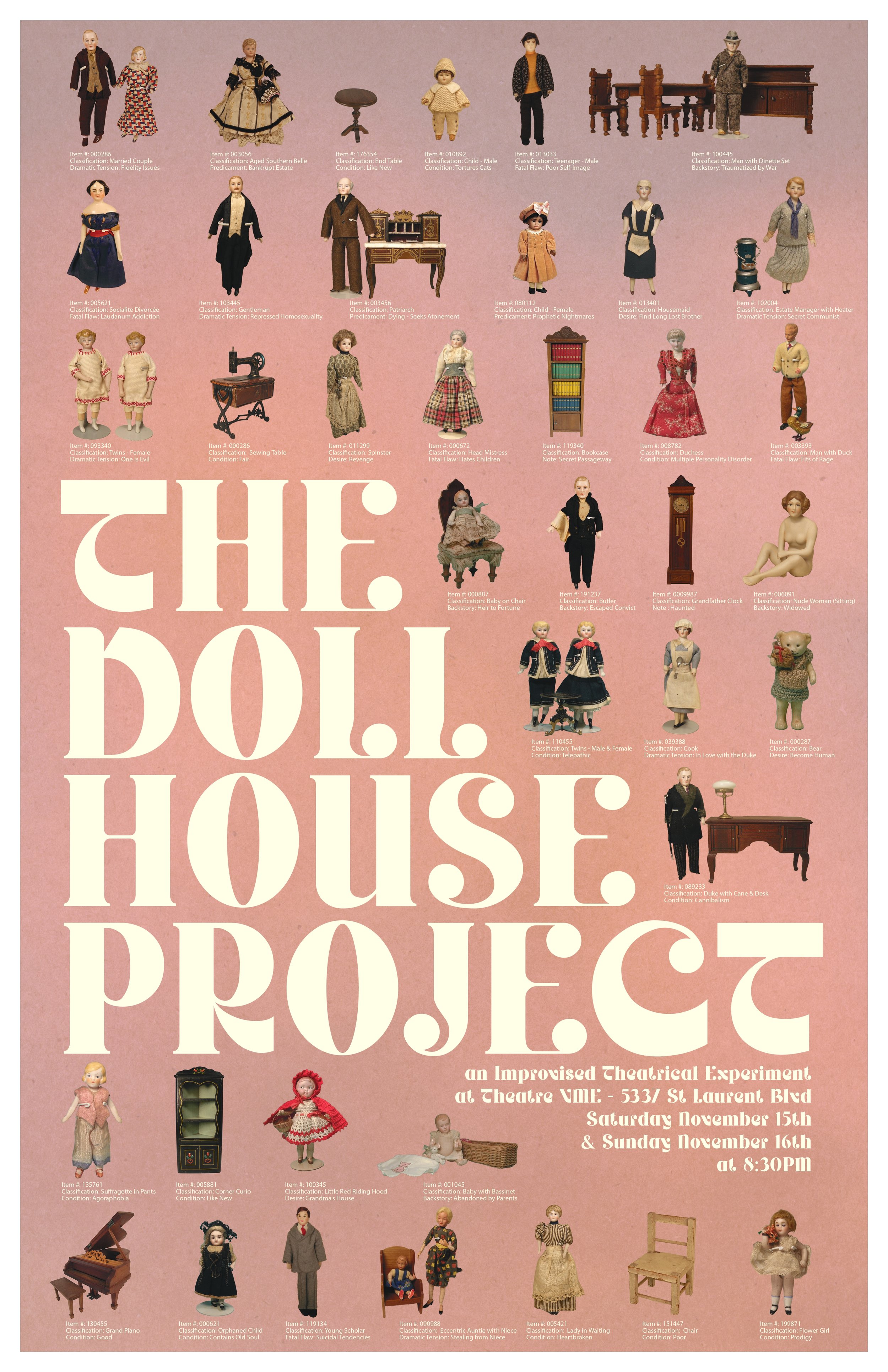 The Dollhouse Project – an Improvised Theatrical Experiment — Mile